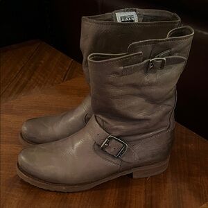 Frye Brown Leather Boots sz 8.5